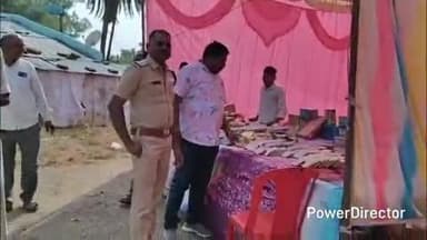 नैनपुर: एसडीएम एवं थाना प्रभारी ने किया अस्थाई पटाखा बाजार का निरीक्षण, सुरक्षा के दिए निर्देश