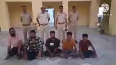 मकराना: सोशल मीडिया पर अपराधियों को फॉलो करना युवकों को पड़ा भारी, मकराना पुलिस ने 5 लोगों को किया गिरफ्तार