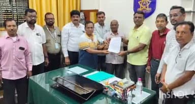 देसाईगंज वडसा: पत्रकाराला धमकी देणाऱ्या काँग्रेस नेत्यावर कारवाईचा मागणी करीता,देसाईगंज प्रेस क्लबचे ठाणेदारांना निवेदन
