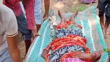 ଜମନକିରା: ମଲଟିଟିକିରା ଗ୍ରାମ କୁ ନାହିଁ ରାସ୍ତା, ଖଟରେ ବୁହା ହେଲେ ରୋଗୀ