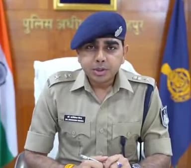 नरसिंहपुर एसपी ऋषिकेश मीणा दी सभी को दीपावली की शुभकामनाएं