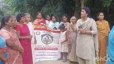 ఆమదాలవలస: బూర్జ మండలంలోని పలు గ్రామాల్లో శక్తి యాప్ డౌన్లోడ్ పై మహిళలకు అవగాహన కల్పించిన హెచ్సీ అమ్మాజీ, పిసి మోహన్రావు