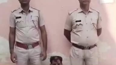 श्रीमहावीरजी पुलिस ने शांतिवीर नगर हैलीपैड से अवैध धारदार छुरा घूमाते हुए एक आरोपी को किया गिरफ्तार