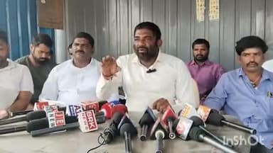 పూడూర్: రాకంచెర్ల గ్రామంలో మాజీ సర్పంచ్ పెంటయ్య మీడియా సమావేశం, కొంతమంది వ్యక్తుల నుండి నాకు ప్రాణహాని