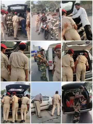 #पुलिस_अधीक्षक, कटिहार के निर्देशानुसार अपराध की रोकथाम एवं सुरक्षा व्यवस्था बनाए रखने हेतु #कटिहार_पुलिस द्वारा सभी थाना क्षेत्रों में सघन वाहन जाँच अभियान चलाया जा रहा है।