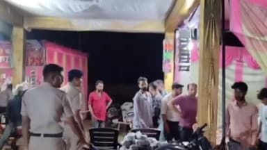 अमानगंज: अमानगंज पुलिस ने नगर की सुरक्षा व्यवस्था का लिया जायजा, थाना प्रभारी व पुलिस ने किया पैदल मार्च