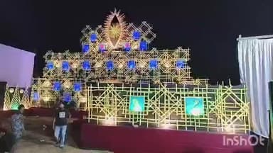 খাতড়া: খাতড়া উত্তরপল্লী সর্বজনীনের কালীপুজোয় থিম ‘চেতনার আলো’
