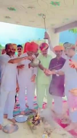 बाण माता का हवन रामगढ आसपुर डूंगरपुर