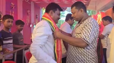 ରେମୁଣା: ରେମୁଣା ନିର୍ବାଚନ ମଣ୍ଡଳୀ ଅନ୍ତର୍ଗତ ମଣିନାଗେଶ୍ଵର ମଣ୍ଡଳର ବିଭିନ୍ନ ପୂଜା ମଣ୍ଡପରେ ମା' ଙ୍କ ଦର୍ଶନ କଲେ ବିଧାୟକ