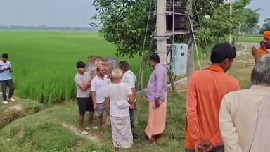 गोराडीह: तरछा दामूचक पंचायत में कन्या विवाह भवन के शिलान्यास से पहले सिलापट तोड़ा गया