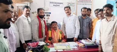 మహ్మద్ నగర్ నూతన MEO గా బాధ్యతలు చేపట్టిన వెంకటేశ్వర్లు