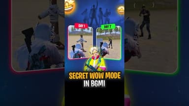 Top 3 WOW Modes to Master BGMI 🔥#BGMI #bgmimobile #bgmigameplay #bgmiwowmode #bgmitips #bgmitricks