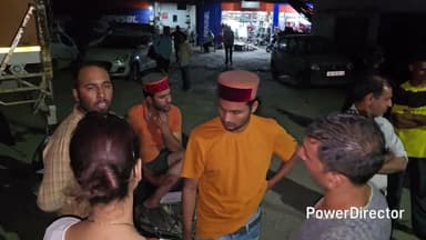 #कुल्लू शहर से समाजसेवी का गायत्री सिंह ने पकड़ा गोवंश से भरा ट्रक जो की ले जाया जा रहा था..