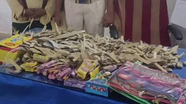 ବାଲିକୁଦା: ବାଲିକୁଦା ପୋଲିସ ପକ୍ଷରୁ ଡେଙ୍ଗାପୋଲ ନିକଟରେ ଚଢ଼ାଉ ବିପୁଳ ପରିମାଣରେ ବେଆଇନି ବାଣ ଜବତ ସହ ସମ୍ପୃକ୍ତ ଅଭିଯୁକ୍ତ ଗିରଫ