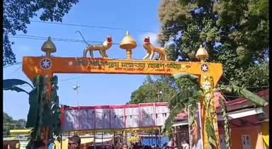 সৰ্থেবাৰী: গহিয়াত বলি বিধান নোহোৱা ব্যতিক্ৰমি শ্যামা কালী পূজা,  ভক্তৰ সমাগম