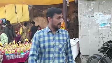 आज दिवाली के मौके पर गुढी के बाजार में रौनक
बाजारों में हो रही है खरीदी