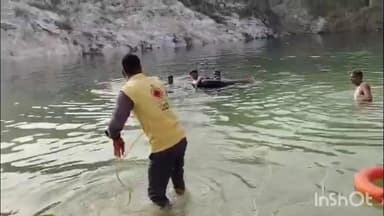 देलवाड़ा: करौली गांव की मार्बल खदान बनी काल, सूचना पर पहुंची सिविल डिफेंस टीम ने किया रेस्क्यू