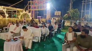 জলঙ্গি: জলঙ্গী থানা প্রাঙ্গণে কালীপুজোর শুভ উদ্বোধন করলেন ডোমকল এসডিপিও শুভম বাজাজ ও ওসি দীপক হালদার