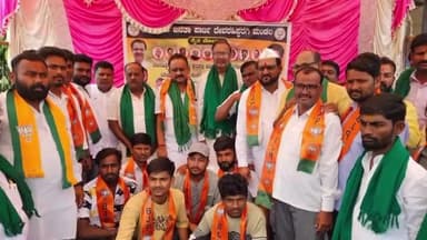 ದೇವರಹಿಪ್ಪರಗಿ: ಪಟ್ಟಣದಲ್ಲಿ ಜೆಡಿಎಸ್ ತೊರೆದು ಬಿಜೆಪಿ ಪಕ್ಷಕ್ಕೆ ಸೇರ್ಪಡೆಯಾದ ನೂರಾರು ಯುವಕರು