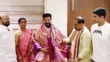 ఖైరతాబాద్: జూబ్లీహిల్స్ లో సీఎం రేవంత్ రెడ్డిని కలిసిన మంత్రి కొండ సురేఖ దంపతులు