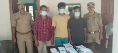 पिंड्रा: बड़ागांव पुलिस ने फ्लिपकार्ड डिलीवरी एजेंट से लूट करने वाले तीन अभियुक्तों को किया गिरफ्तार