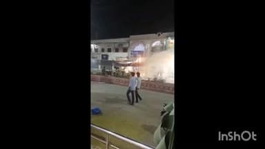 కోస్గి: కోస్గి పట్టణంలో ఓ టపాకాయల దుకాణంలో ప్రమాదవశాత్తు అంటుకున్న మంటలు భారీగా నష్టం