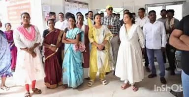 अहेरी: माजी मंत्री आमदार राजे धर्मरावबाबा आत्राम यांच्या वाढदिवसानिमित्त राष्ट्रवादी पक्षातर्फे अहेरी येथे विविध कार्यक्रम