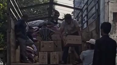 રાણાવાવ: કુતિયાણાના રોઘડા નજીક હાઇવે પરથી ટ્રકમાંથી રૂ. 1.38 કરોડનો વિદેશી દારૂનો જથ્થો ઝડપાયો