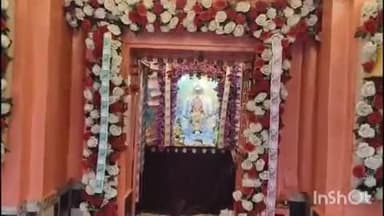 गंधवानी: महालक्ष्मी मंदिर कुक्षी में बिखरी रोशनी, दीपावली पर 27 लाख रुपयों से हुआ श्रृंगार