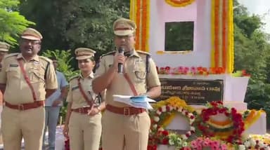 చందుర్తి: పోలీస్ అమరవీరుల సేవలు త్యాగాలు చిరస్మరణీయం: రాజన్న సిరిసిల్ల జిల్లా ఎస్పీ మహేష్ బి.గీతే