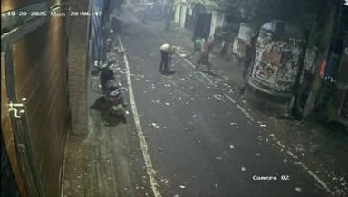 ஆலந்தூர்: புதுப்பேட்டை தெருவில் பட்டாசு வெடித்த சிறுவனுக்கு நேர்ந்த சோகம் - பரபரப்பு சிசிடிவி காட்சிகள்