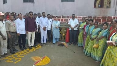म्हसळा: मंत्री आदिती तटकरे यांच्याहस्ते म्हसळा येथील मौजे देहेन येथे अंतर्गत रस्ता डांबरीकरण या कामाचे भूमिपूजन