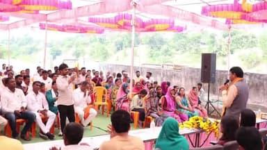 सेंधवा: मुख्यमंत्री वृंदावन ग्राम योजना के तहत चयनित ग्राम चिखल्दा में गौवर्धन पूजा कार्यक्रम आयोजित