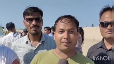 ઓખામંડળ: દ્વારકા પાસે શિવરાજપુર બીચ પર પ્રવાસીઓનો ઘસારો શિવરાજપુર બીચ પર આવેલા પ્રવાસીઓએ આપી  વિગતો