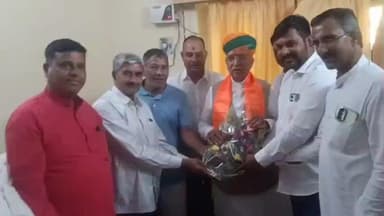 बीकानेर: केंद्रीय कानून मंत्री अर्जुन राम मेघवाल ने बीकानेर दौरे पर देशवासियों को दी दीपावली की शुभकामनाएं