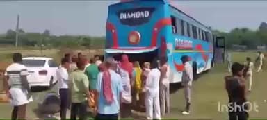 फारबिसगंज: अयोध्या तीर्थ यात्रा से लौट रही बस ने खड़े ट्रक में मारी ठोकर, दस यात्री हुए घायल