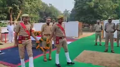मुहम्मदाबाद: पुलिस स्मृति दिवस पर पुलिस और पैरामिलिट्री फोर्स के शहीद जवानों को श्रद्धांजलि दी गई