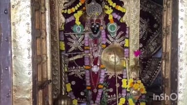 गढ़बोर: चारभुजा नाथ मंदिर में मंगलवार को मनाई गई दीपावली, राम श्रृंगार से सजे प्रभू