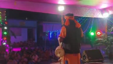 ময়ূরেশ্বর ১: কালীপূজাকে কেন্দ্র করে বাউল গানের আসর রাতগড়া গ্রামে