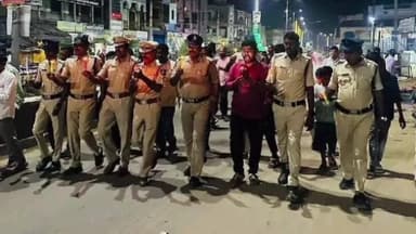 గాంధారి: గాంధారి మండలంలో పోలీస్ అమరవీరులకు ఘనంగా కొవ్వొత్తుల ర్యాలీ నిర్వహించిన పోలీసులు