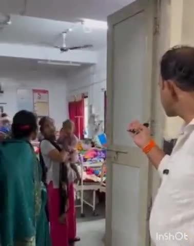 कळमेश्वर: शिवसेनेचे ब्रिजलाल रघुवंशी यांनी ग्रामीण रुग्णालय कळमेश्वर येथील रुग्णांच्या जाणून घेतल्या समस्या