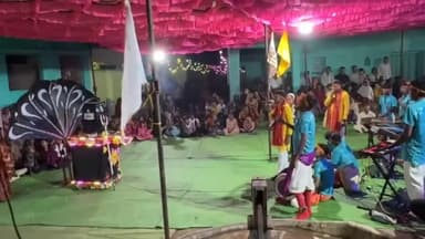 बलौदा: कोसमंदा गांव के तल्हा पारा में काली पूजा में निकाली गई भव्य झांकी, कल बुधवार से मड़ाई मेला का आयोजन