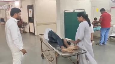 જાંબુઘોડા: જાંબુઘોડાના બોરકાચ ગામના યુવકનો નાવરિયા ગામ પાસે સર્જાયો અક્સ્માત,યુવકને વધુ સારવાર અર્થે વડોદરા રિફર કરવામાં આવ્યો