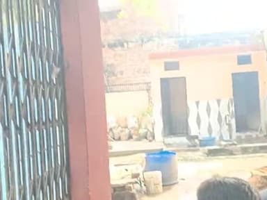 small girl see phone to