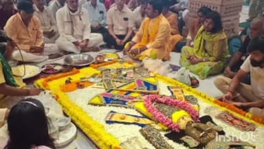 गुरुग्राम: गुरुग्राम में गोवर्धन पूजा की धूम, मंदिरों में अन्नकूट का भंडारा सजा, उमड़ी श्रद्धालुओं की भीड़