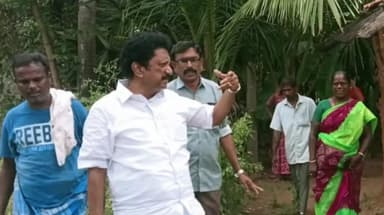 பேராவூரணி: கனமழையால் வீட்டு சுவர் இடிந்து விழுந்தது ...நேரில் சென்று உதவிக்கரம் நீட்டிய பேராவூரணி எம் எல் ஏ