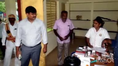 நன்னிலம்: அன்னதானபுரம் ஊராட்சியில் நடைபெற்ற மழைக்கால மருத்துவ முகாமினை ஆட்சியர் நேரில் ஆய்வு
