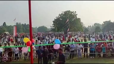 कटकमसांडी: पूर्व सदर विधानसभा प्रत्याशी मुन्ना सिंह सरना समिति आदिवासी कुटुम्ब जतरा मेला में शामिल हुए