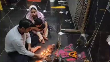 धनौरा: गजरौला में गोवर्धन पूजा कर सुख-समृद्धि की कामना की गई