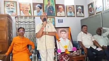 हिंगणा: रायपूर येथे कर्तव्यनिष्ठ शिक्षक व समाजसेवक स्व. संदीप विठ्ठलराव कोहाड यांच्या जयंतीनिमित्त विनम्र अभिवादन